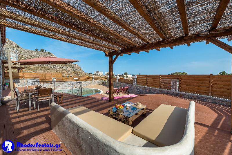 Lindos Seastone Villas ลาร์ดอส ภายนอก รูปภาพ
