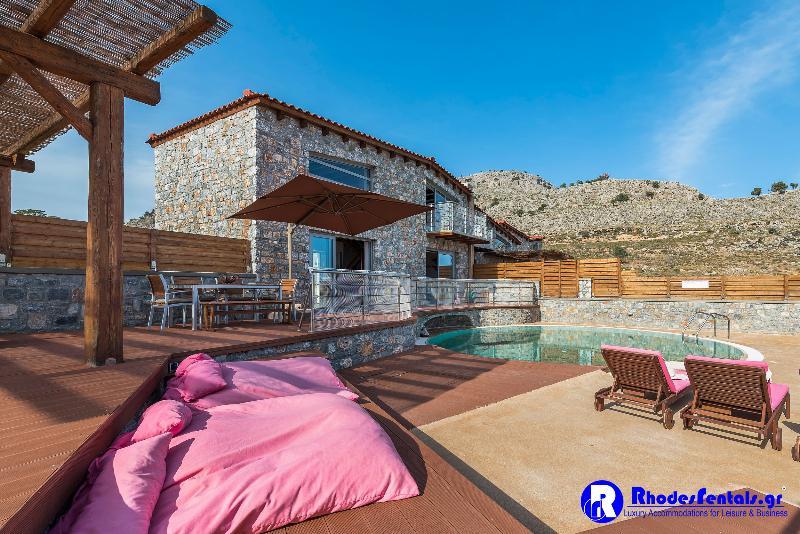 Lindos Seastone Villas ลาร์ดอส ภายนอก รูปภาพ